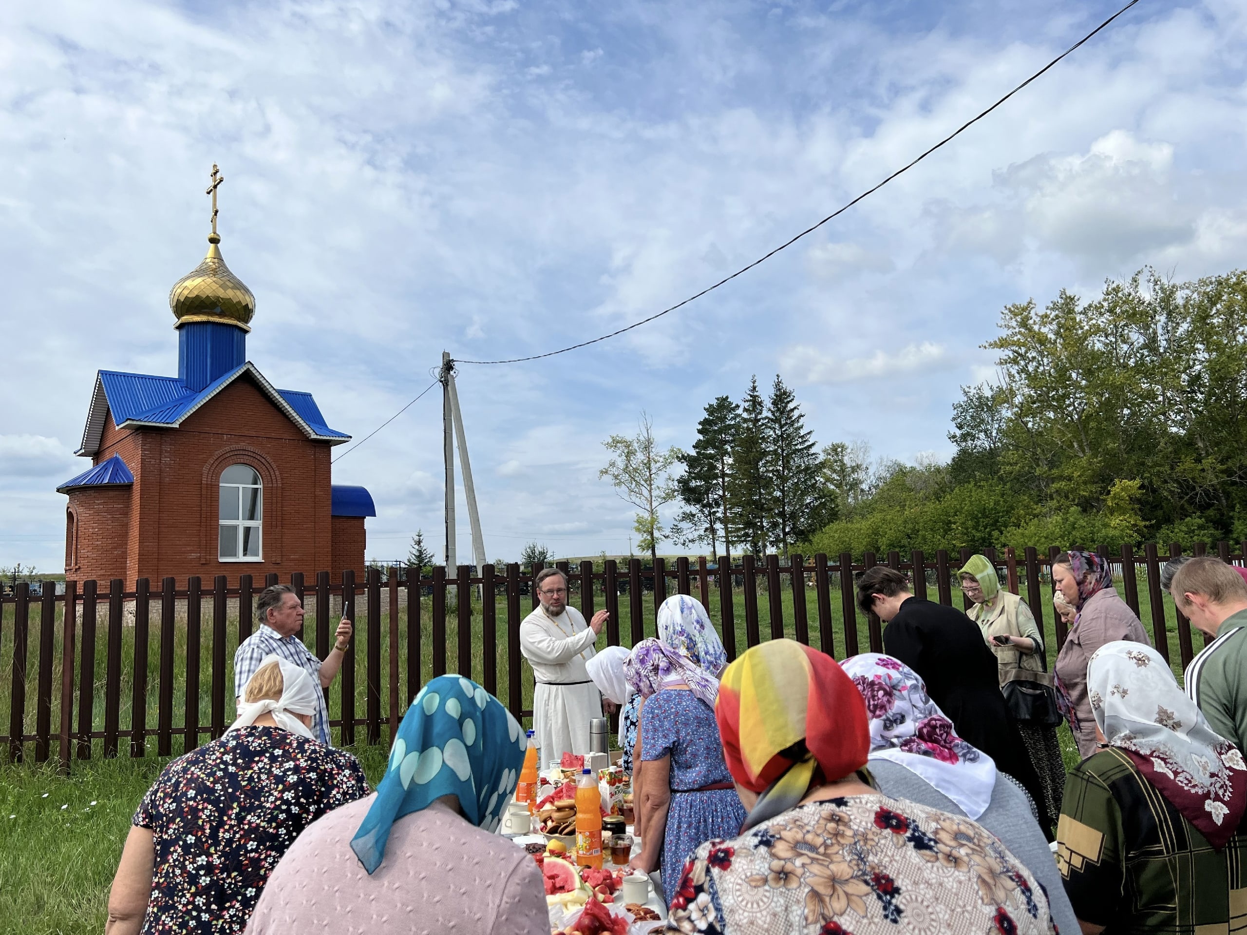 Престольный праздник встретили в селе Соколка Бугульминского района |  27.07.2023 | Бугульма - БезФормата