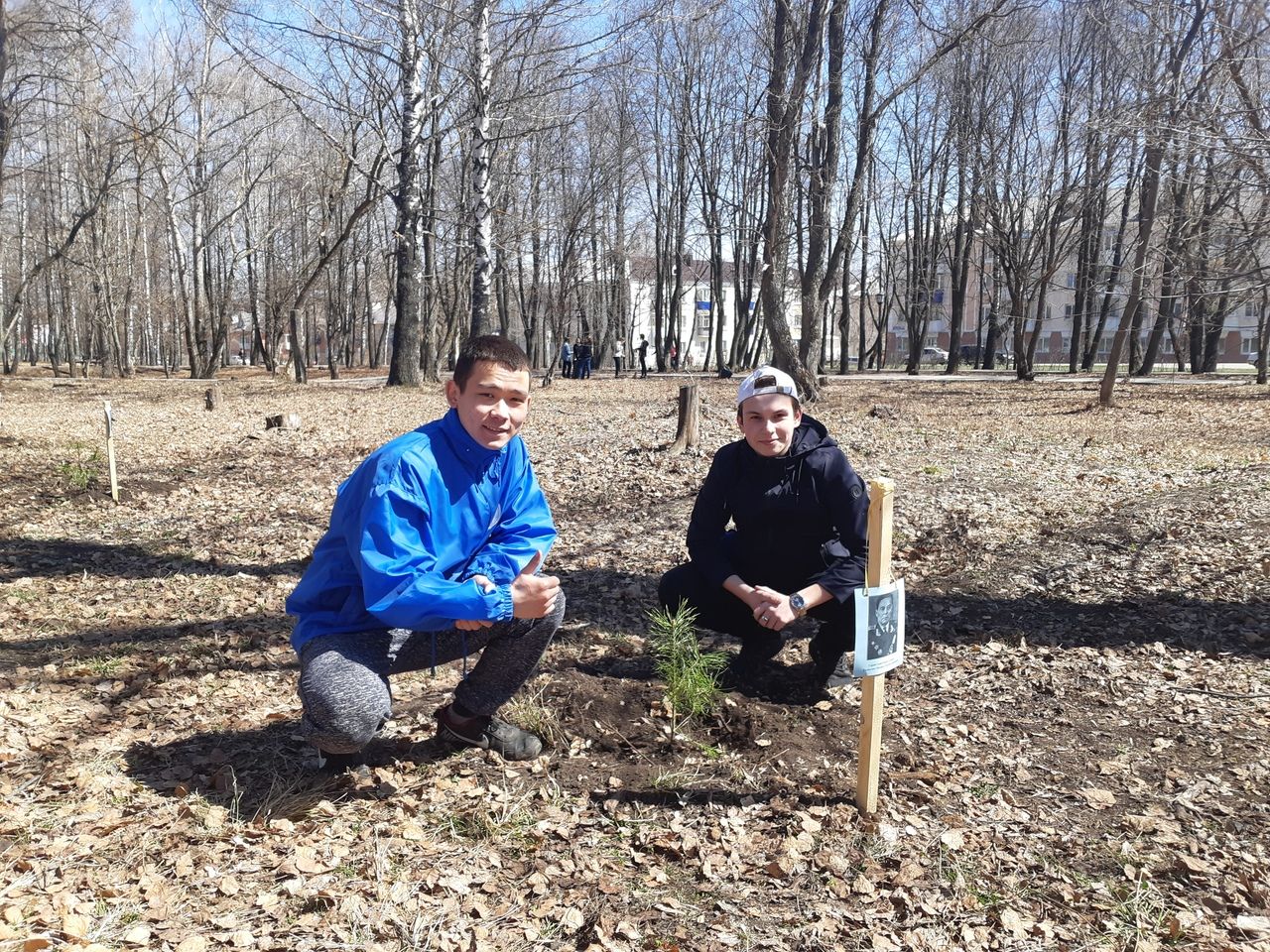 В Бугульминском районе прошла природоохранная акция «День посадки леса»