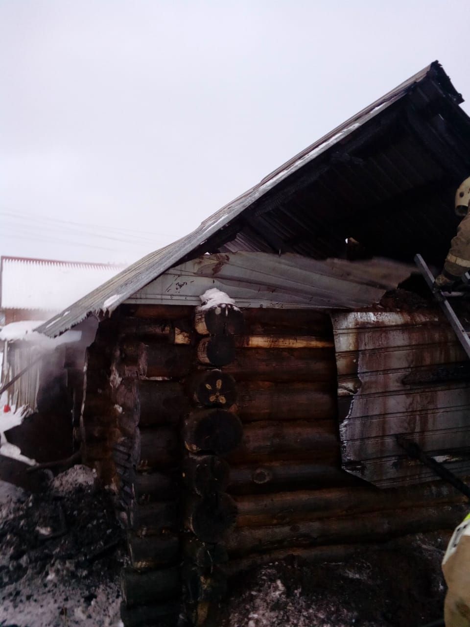 Жители Бугульминского района лишились бани