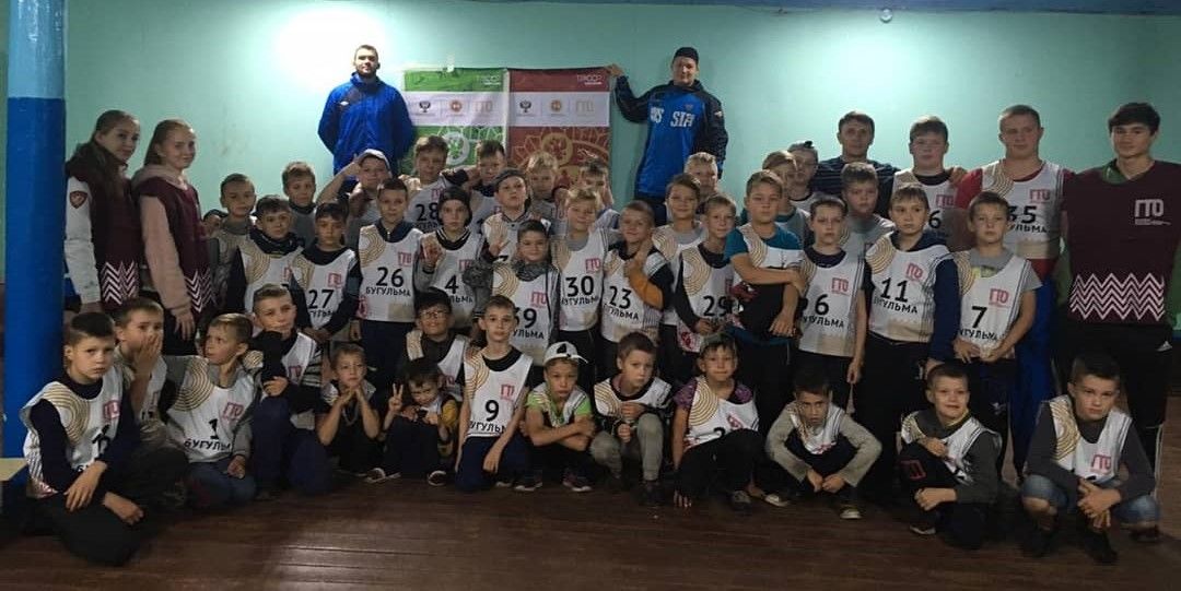 В Бугульминском детском оздоровительном лагере "Салют" прошел Фестиваль ГТО