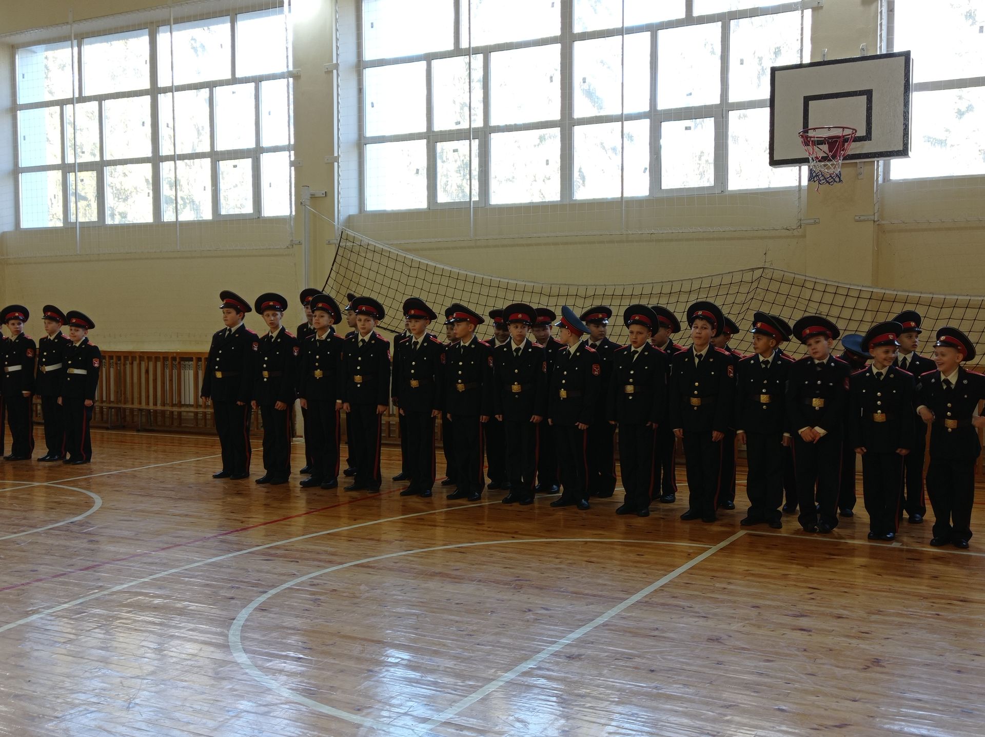 Ученики Бугульминской кадетской школы приняли первую в своей жизни присягу