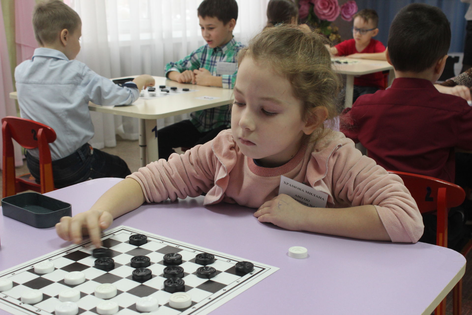 В Бугульме прошел городской детский шашечный турнир