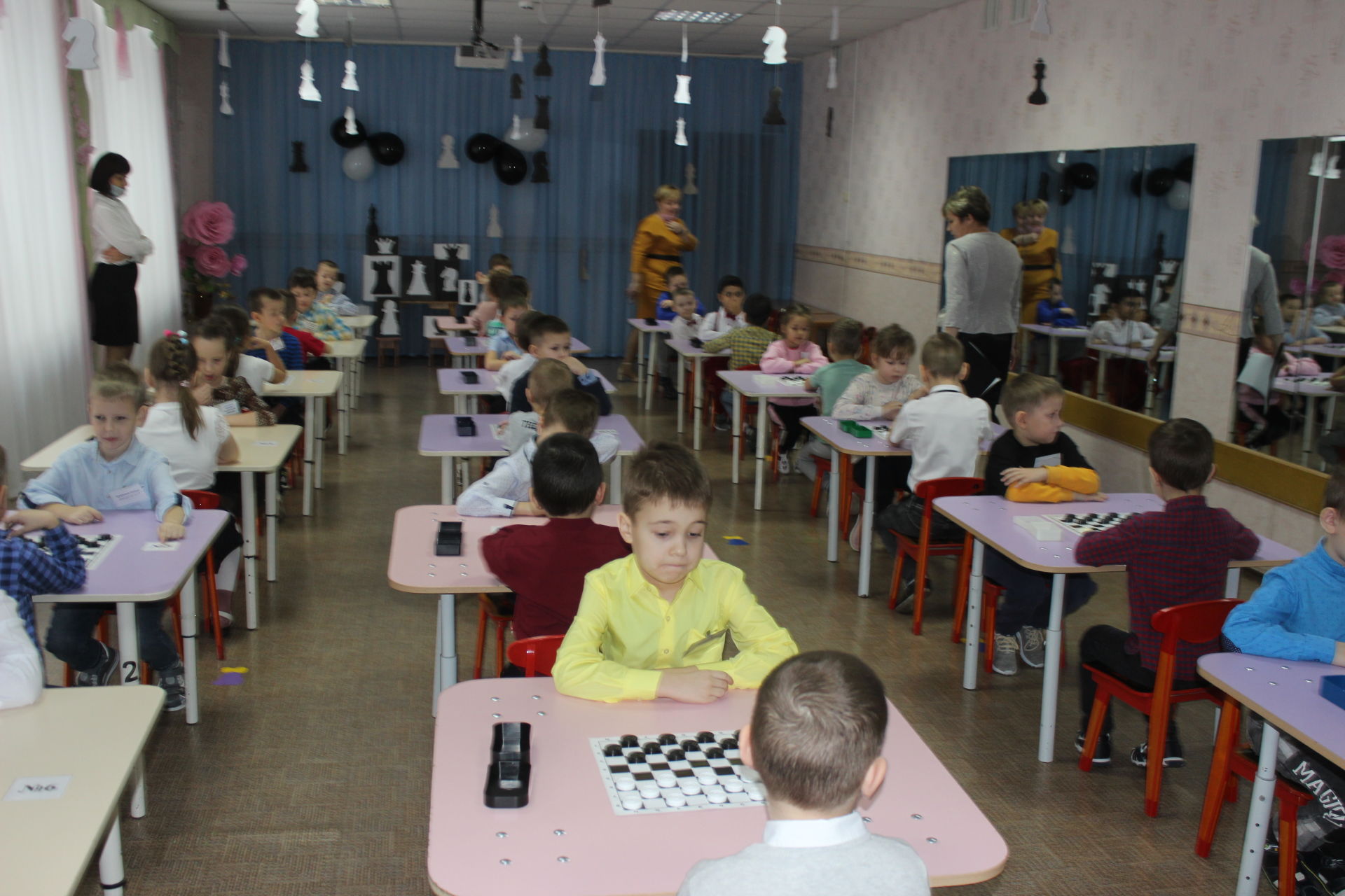 В Бугульме прошел городской детский шашечный турнир