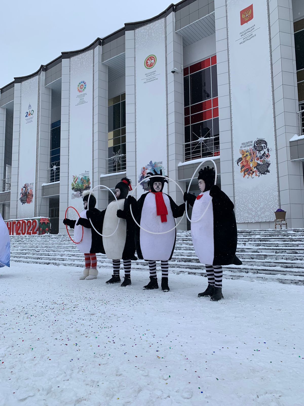 Пингвины посетили Бугульму (ФОТОРЕПОРТАЖ)