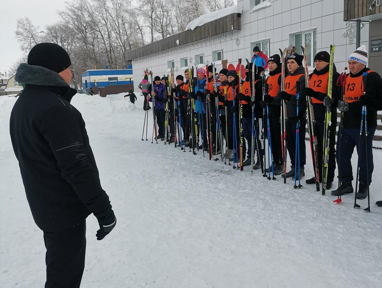 Полицейские Бугульмы провели соревнования по лыжным гонкам