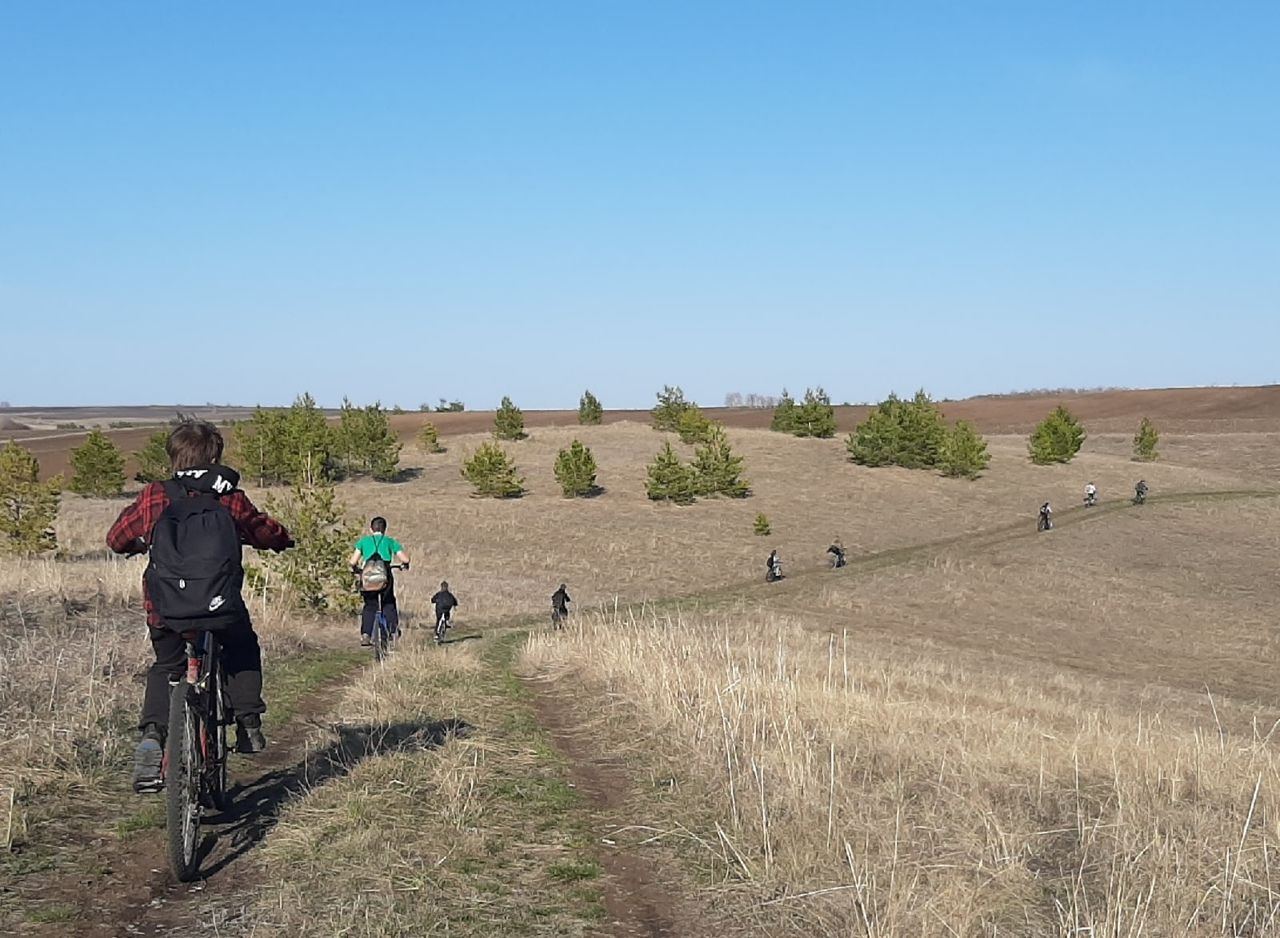 Велопрогулку к озеру Чехнорат совершили бугульминские школьники