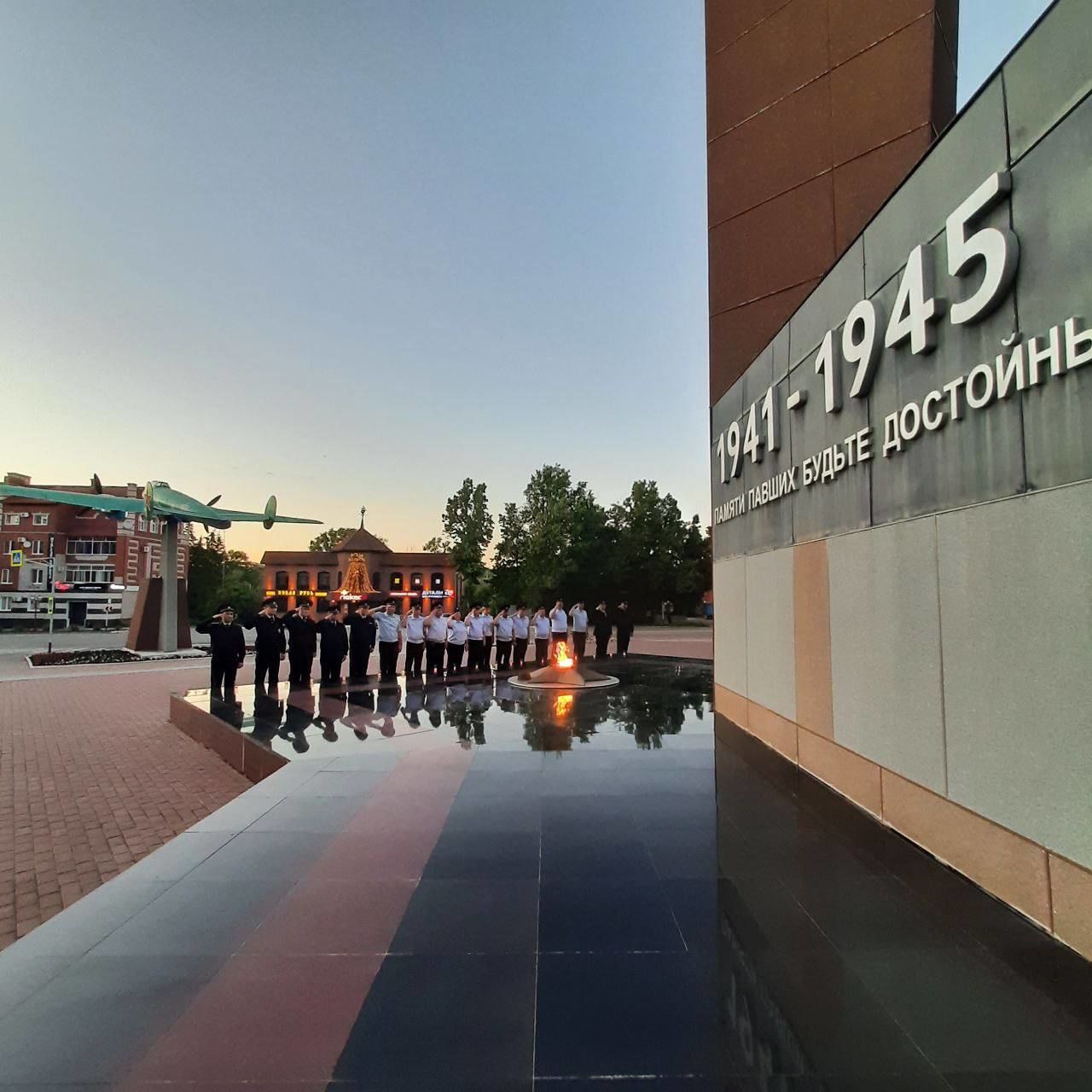 Полицейские Бугульмы приняли участие в акции «Свеча памяти»
