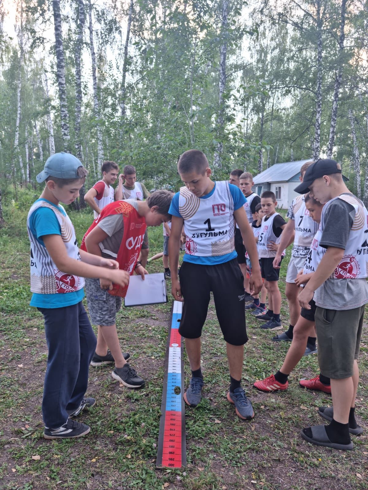 Спортивный праздник ГТО провели в детском лагере Бугульмы