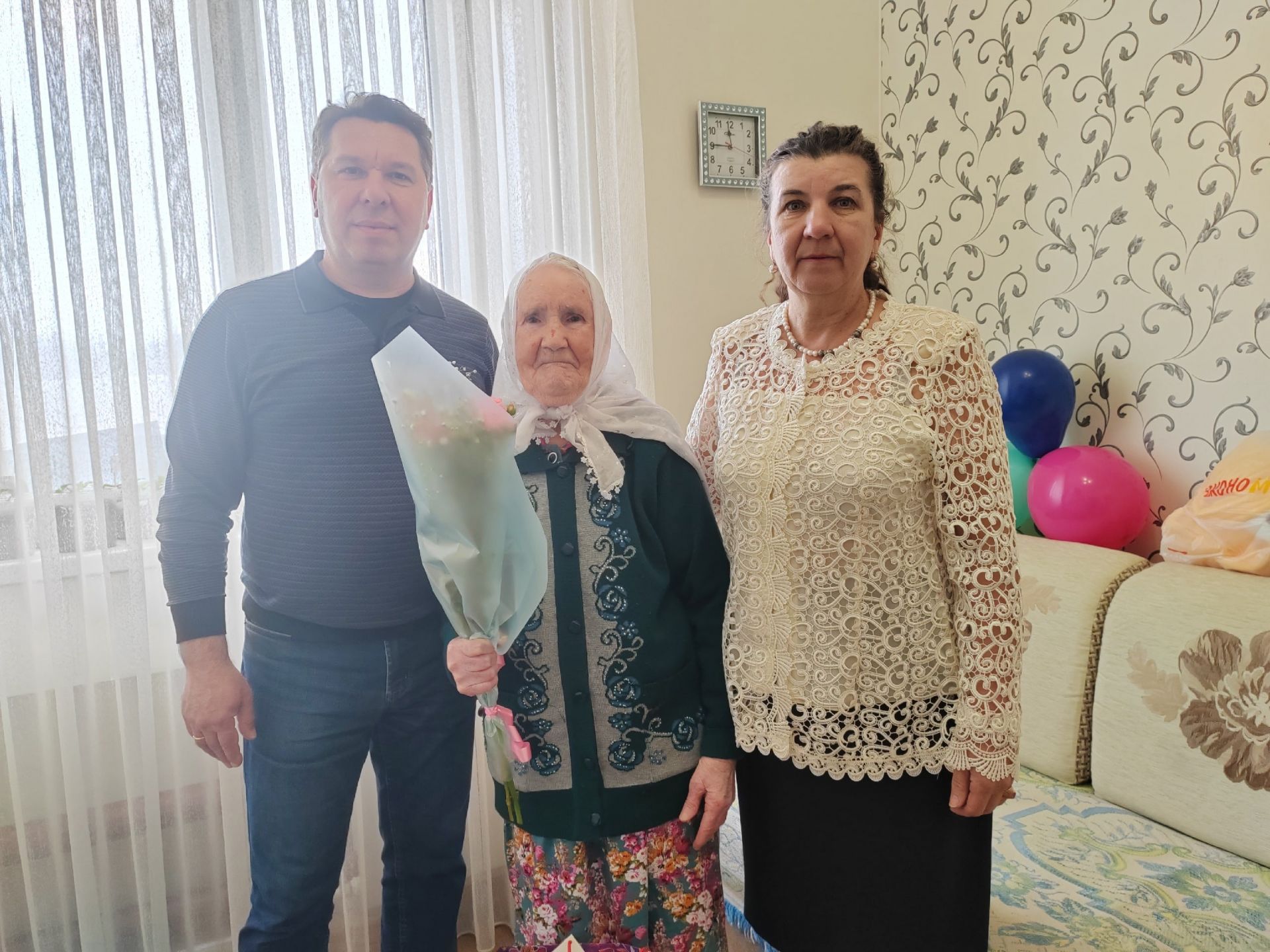 Жительница Бугульминского района отметила 90-летний юбилей