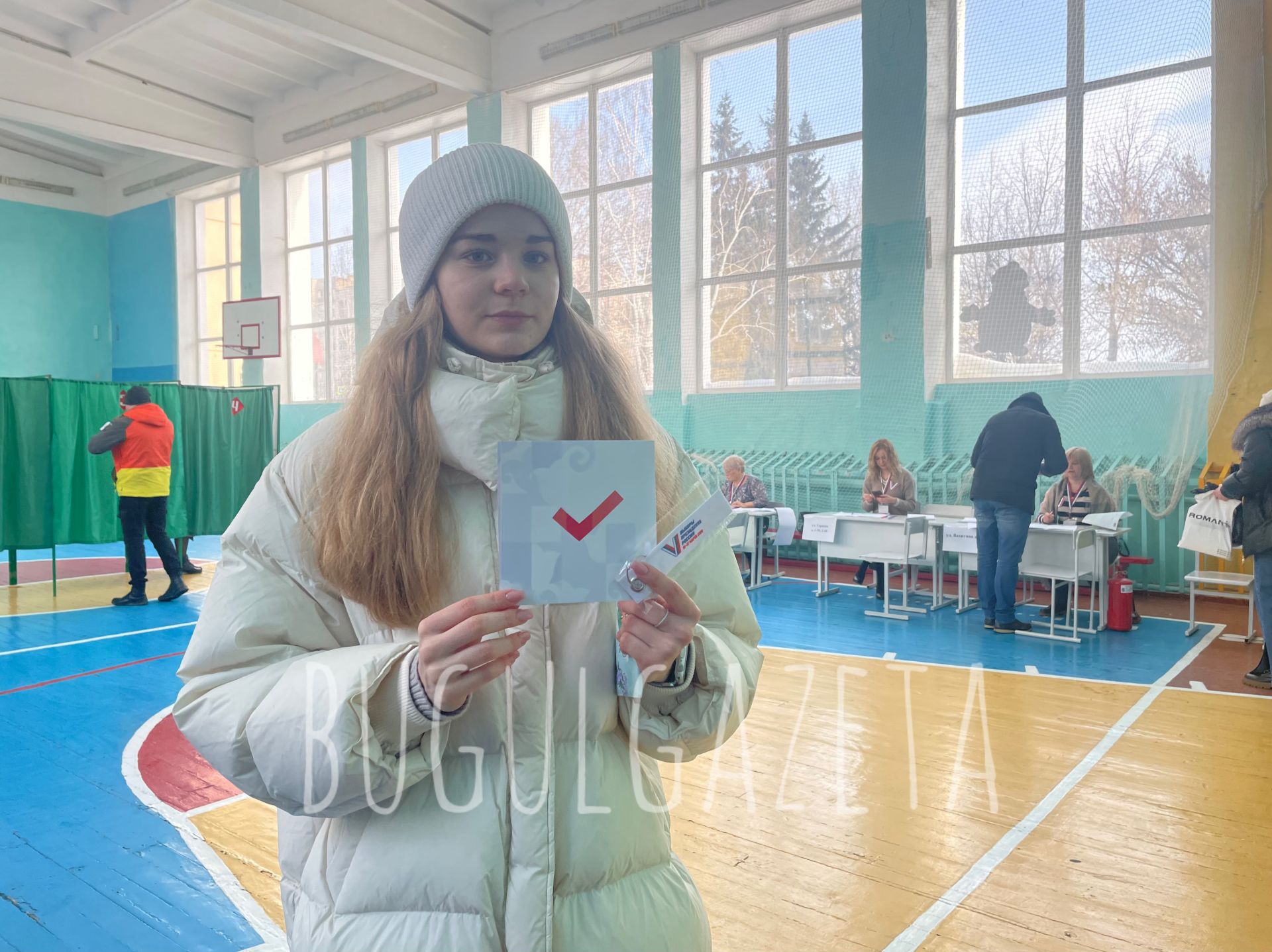 18-летняя бугульминка впервые проголосовала на выборах