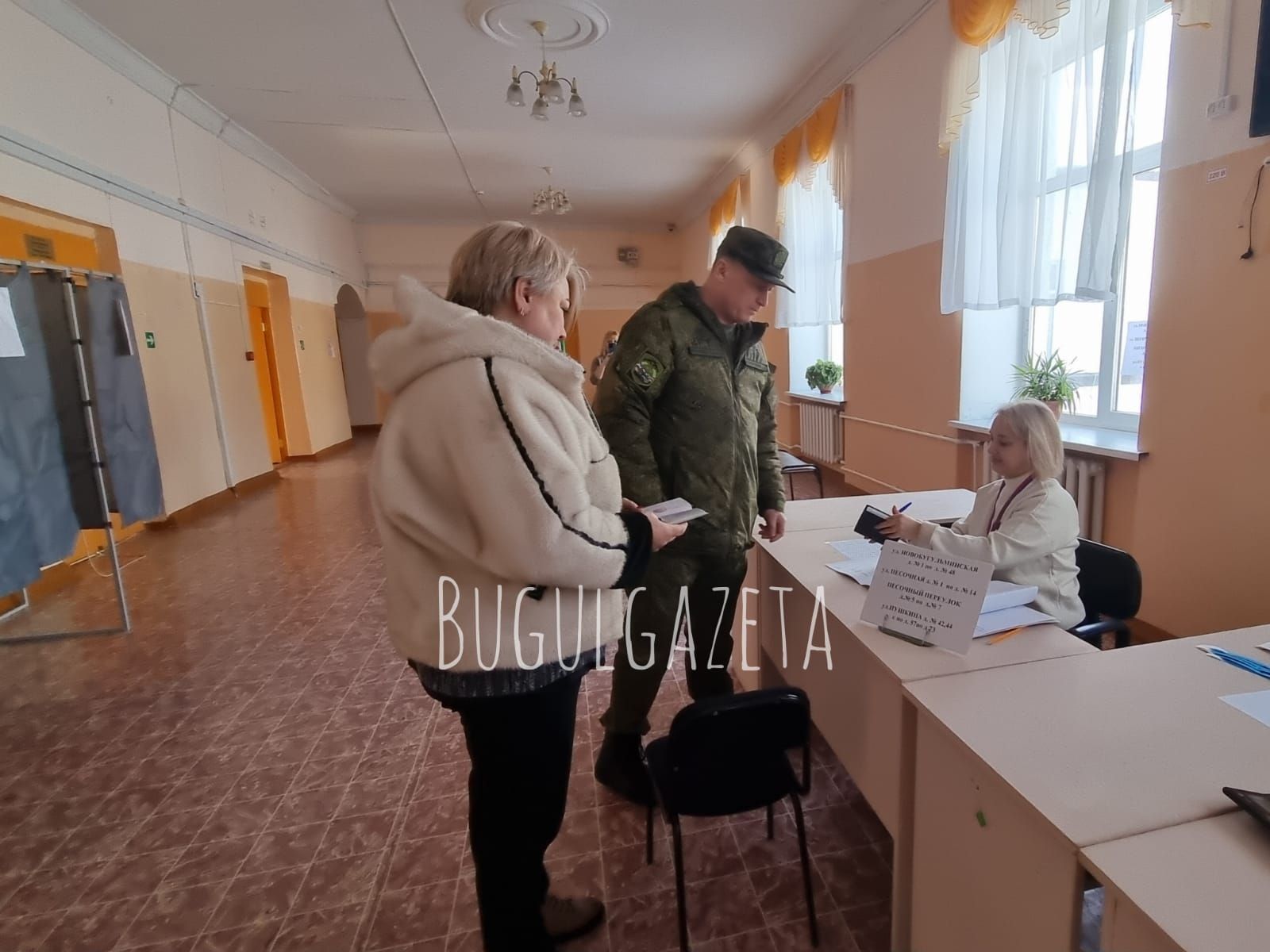 Участник СВО из Бугульмы проголосовал на выборах президента России