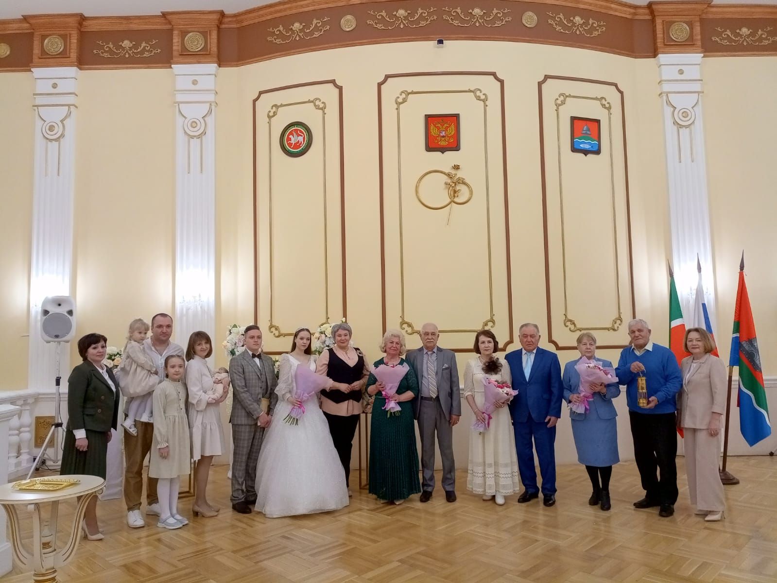 Бугульма передала Бавлам частичку огня семейного очага «Сердце России»