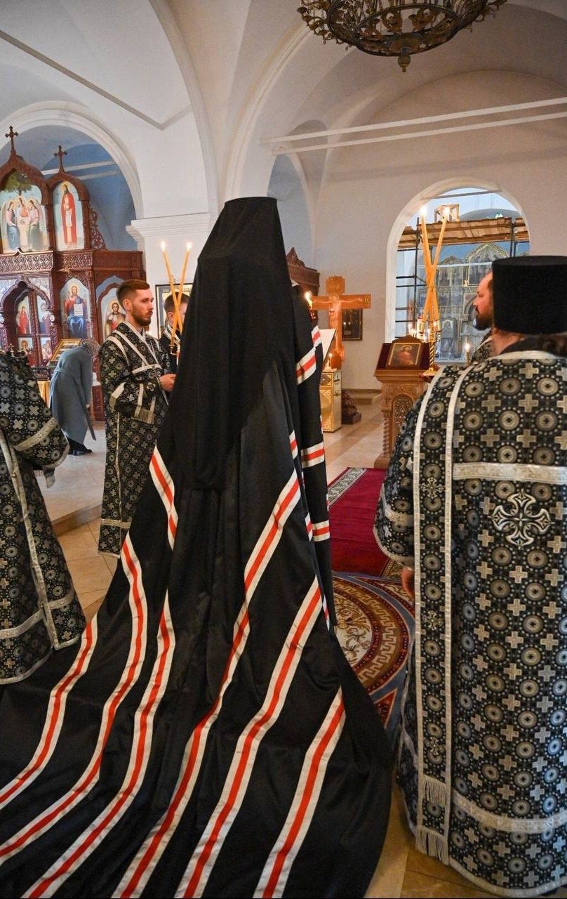 Епископ Мефодий совершил утреню в Казанско-Богородицком монастыре Бугульмы