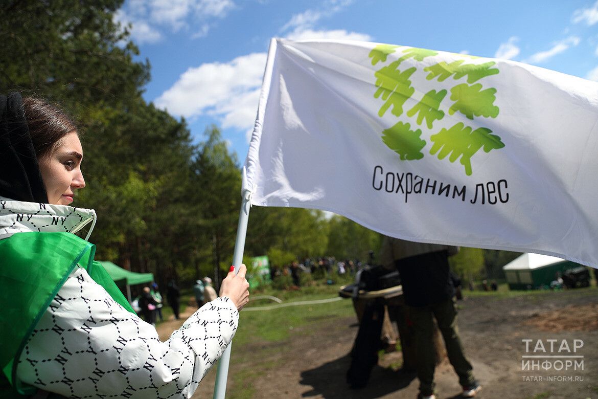 За время акции «Сад памяти» в Татарстане посадили 1,5 млн саженцев