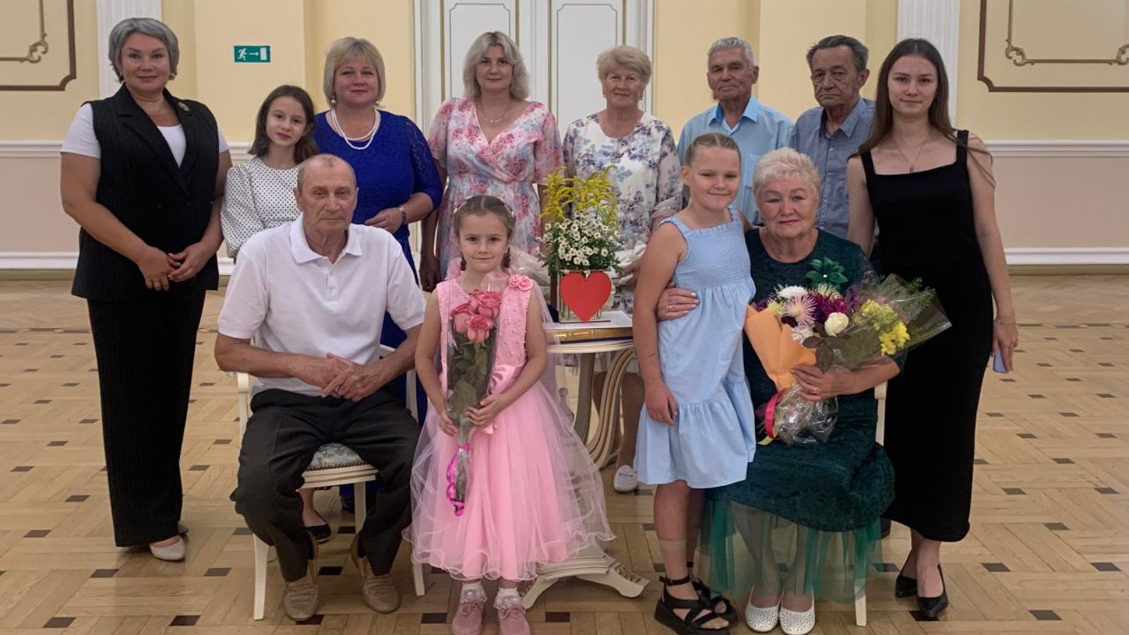 Супружеская пара из Бугульмы отпраздновала сапфировую свадьбу