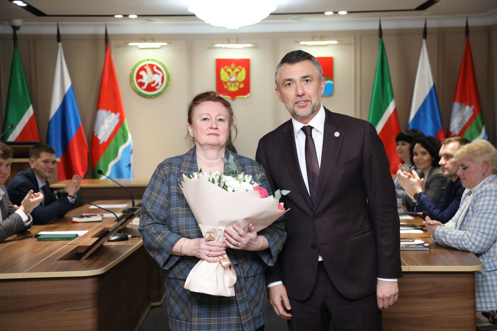 Начальника отдела культуры исполкома Бугульминского района проводили на заслуженный отдых