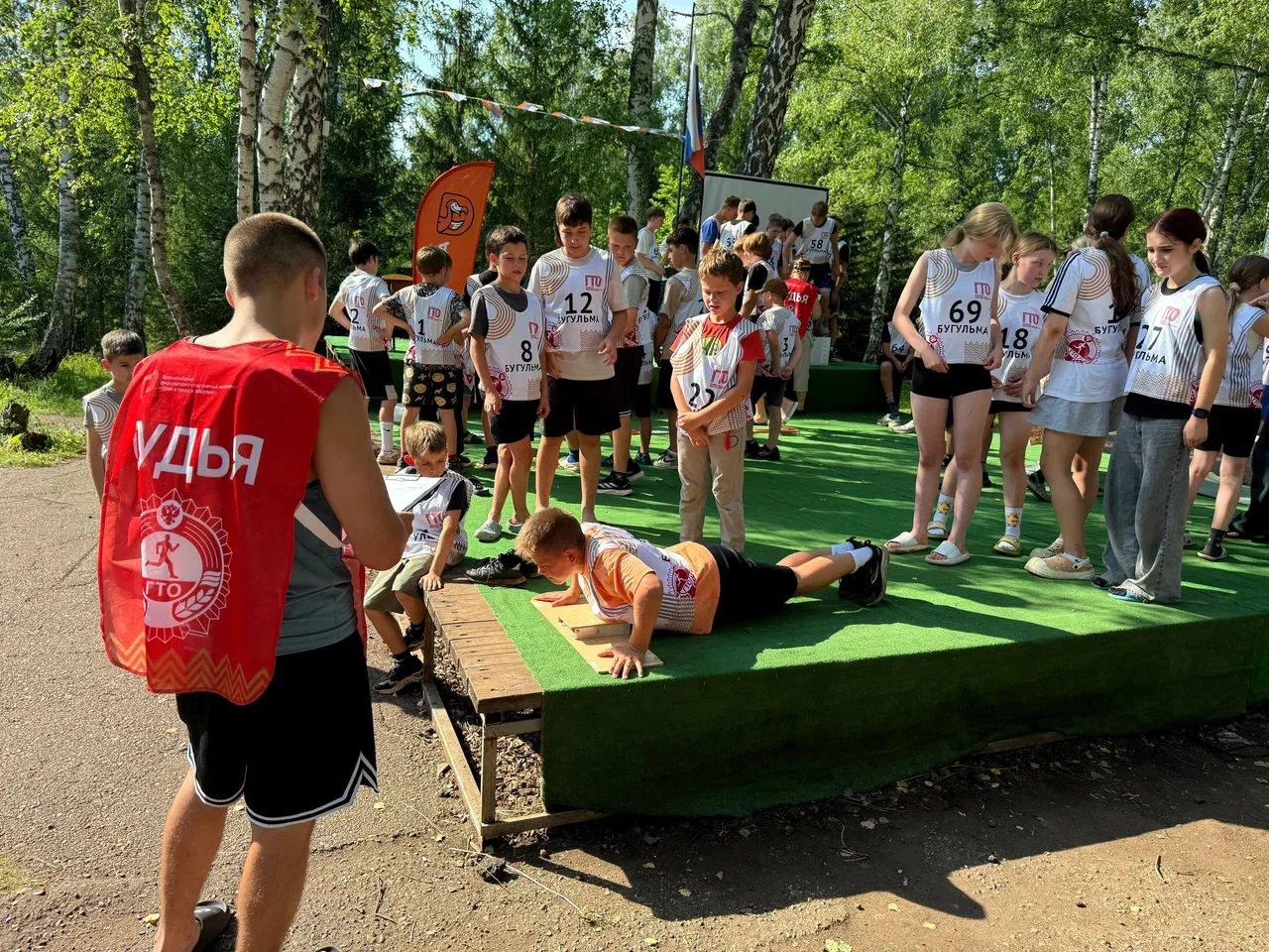 В Бугульминском районе прошел «День с ГТО»