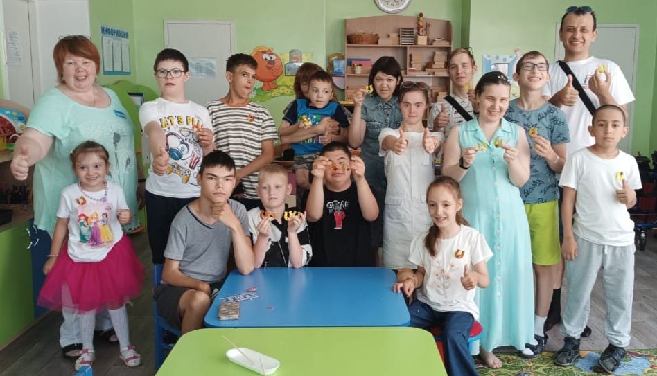 Для особенных бугульминцев устроили мастер-класс