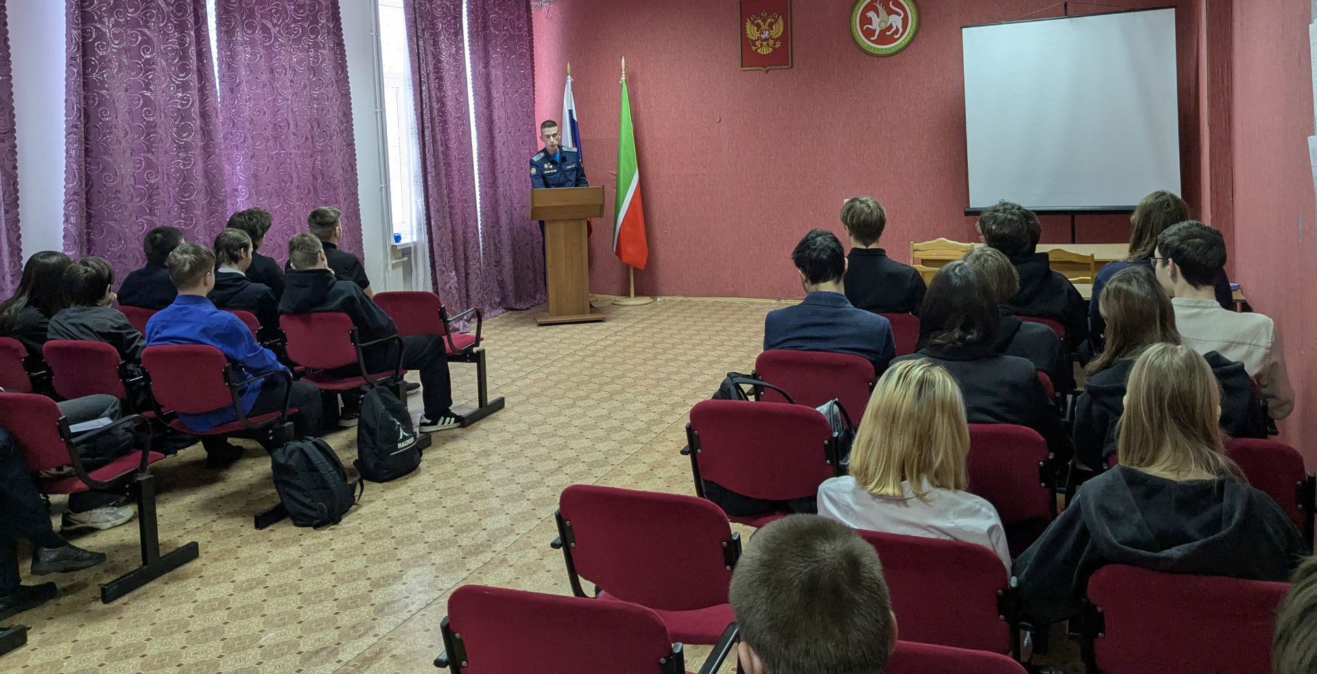 В Бугульме прошли профориентационные встречи для будущих курсантов военных вузов