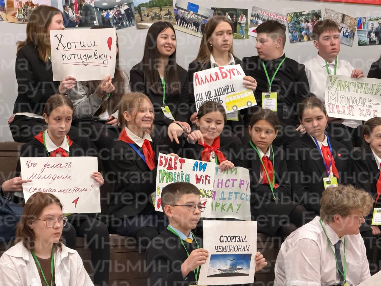 Пятидневка в школе и вайфай в парках: молодежь Бугульмы задала вопросы Дамиру Фаттахову в «НЕдетском разговоре»
