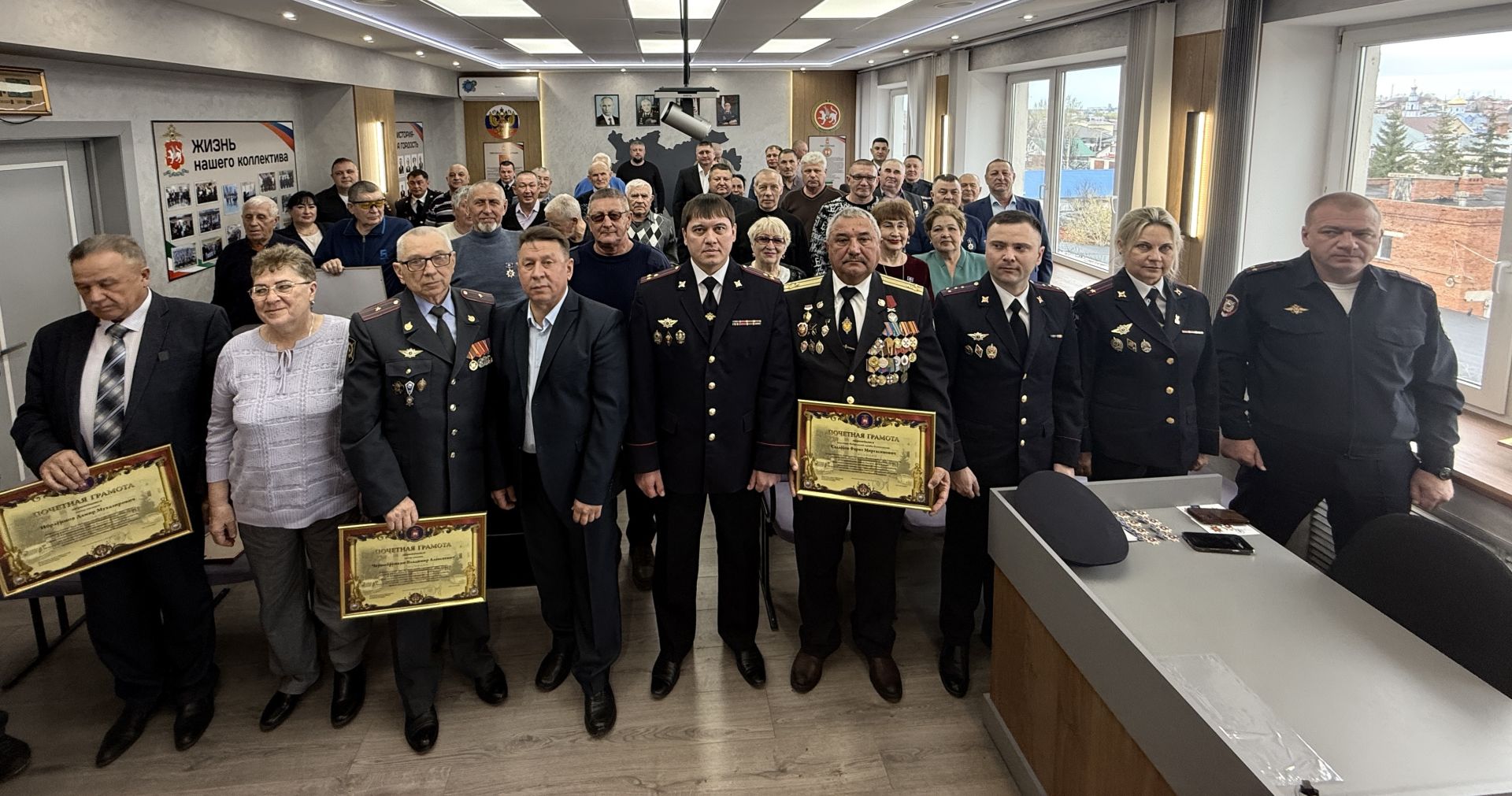 В Бугульме чествовали ветеранов органов внутренних дел