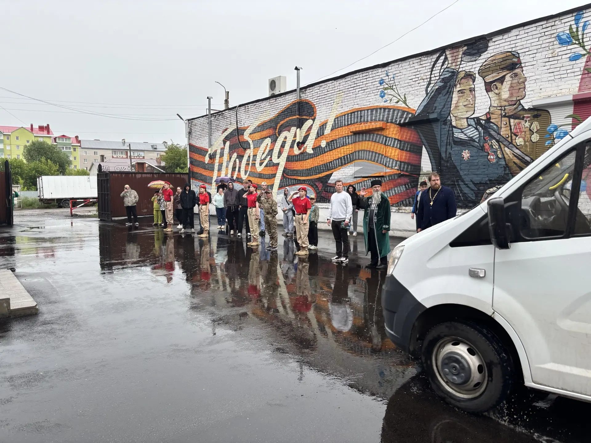 В Бугульме провели очередную отправку военнослужащих по контракту