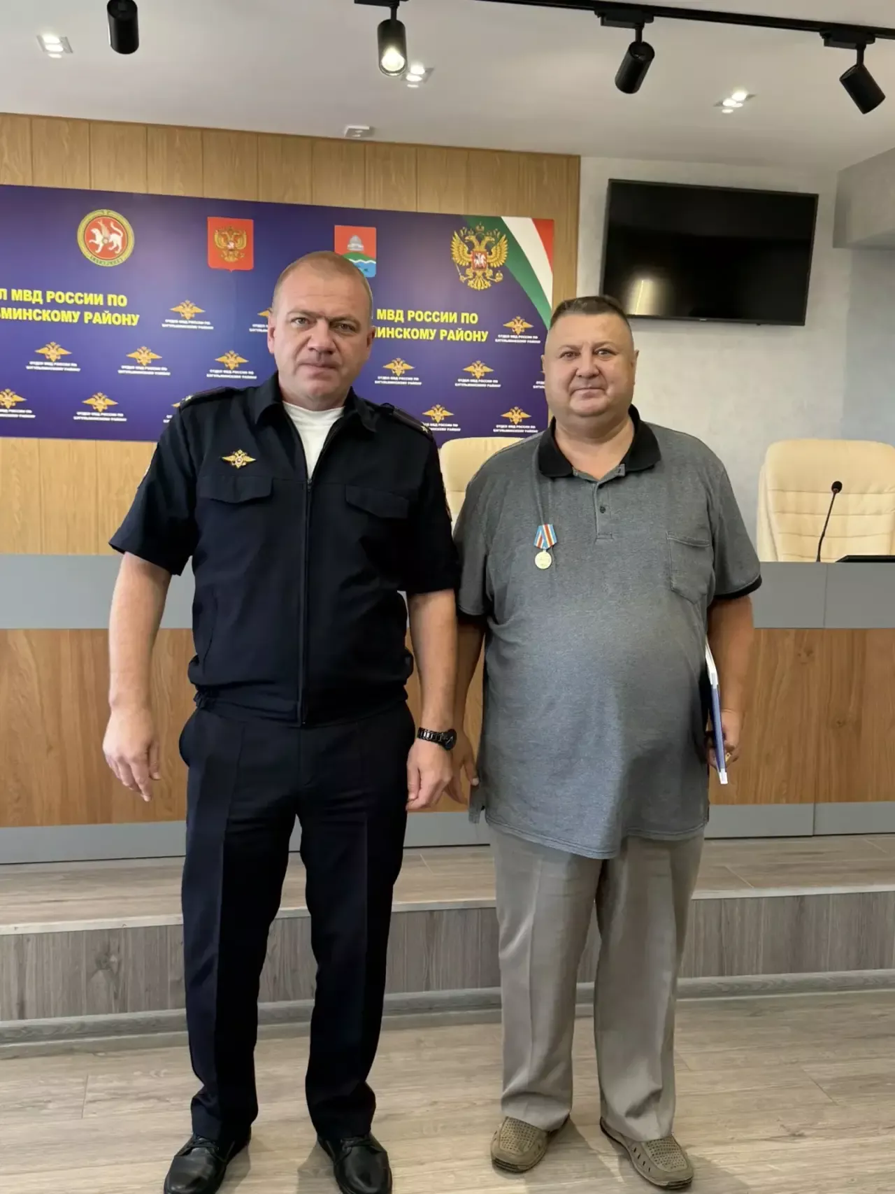 В Татарстане наградили сотрудников Госавтоинспекции