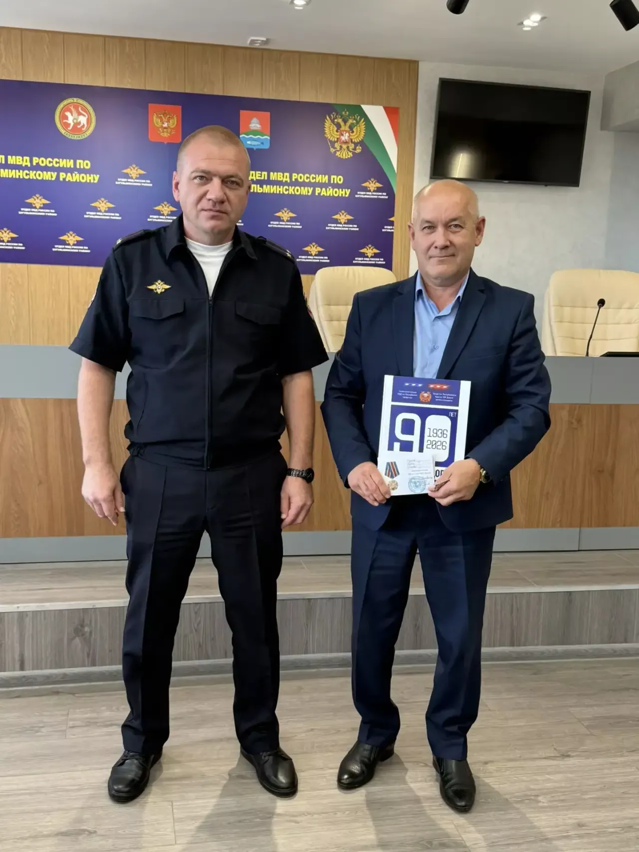В Татарстане наградили сотрудников Госавтоинспекции