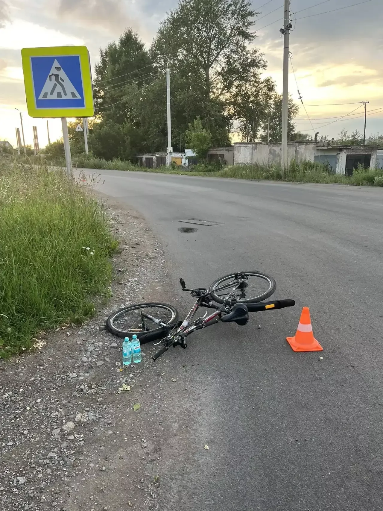 В Татарстане на пешеходном переходе сбили юного велосипедиста