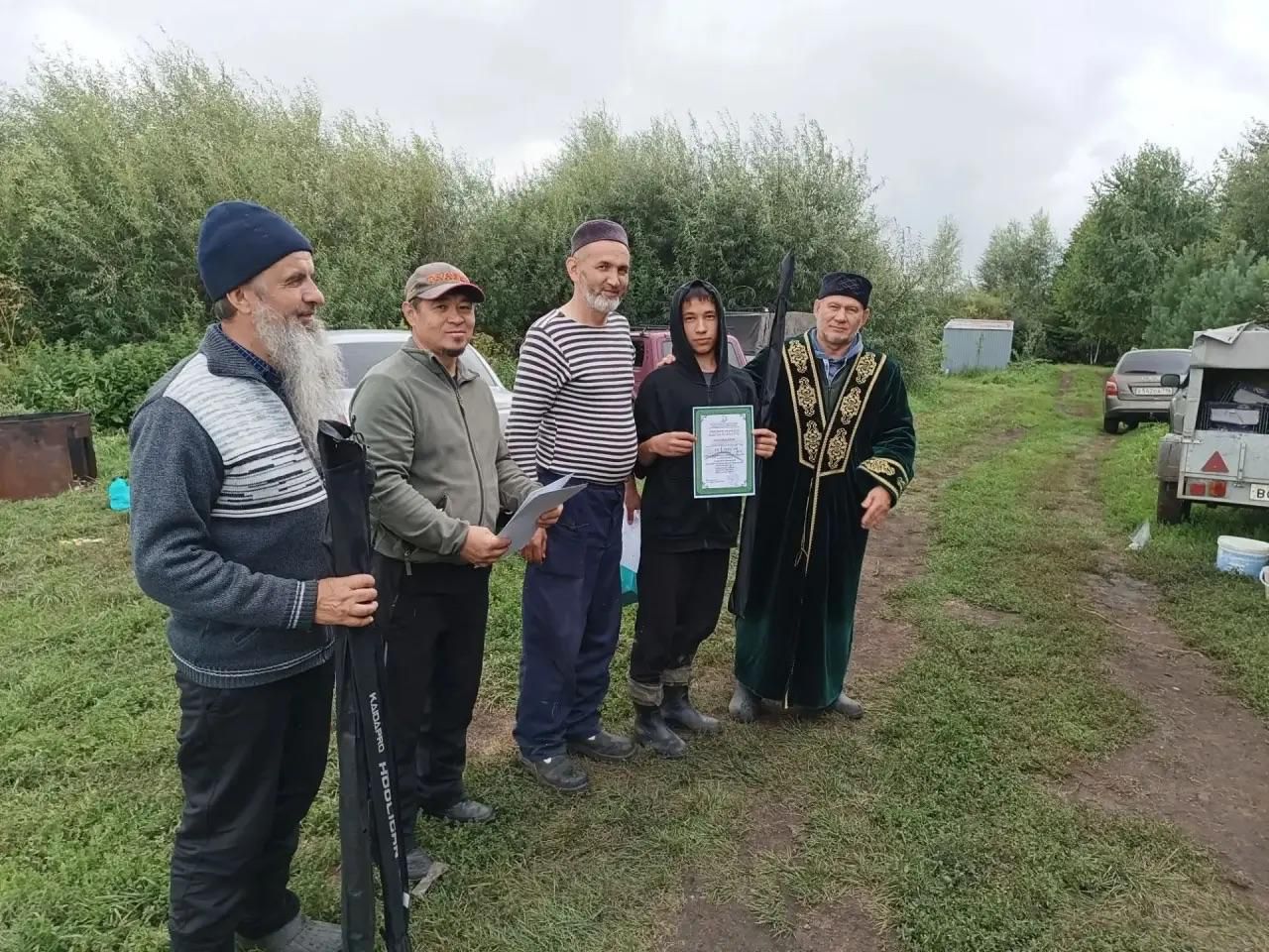 Бөгелмә мөхтәсибәте командасы балык тоту буенча республика турнирында катнашты