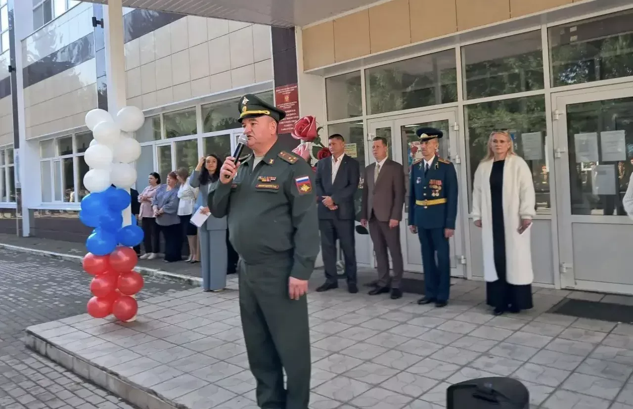 В кадетской школе Бугульмы прошло торжественное построение