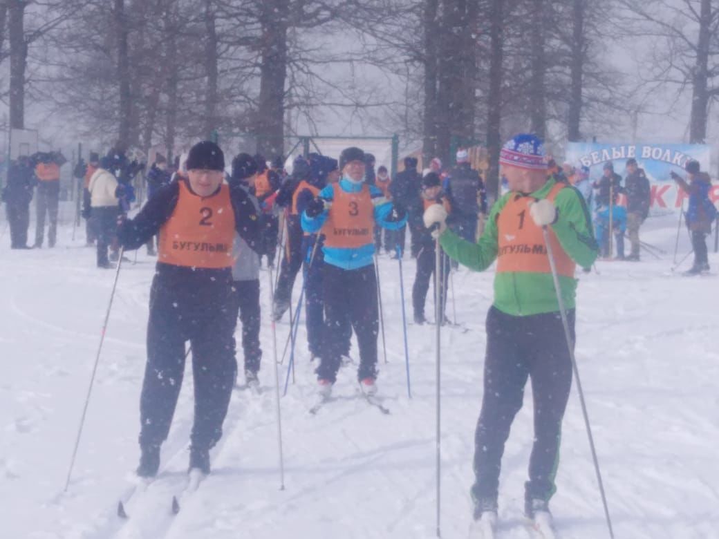Бугульминские инвалиды по зрению встали на лыжню