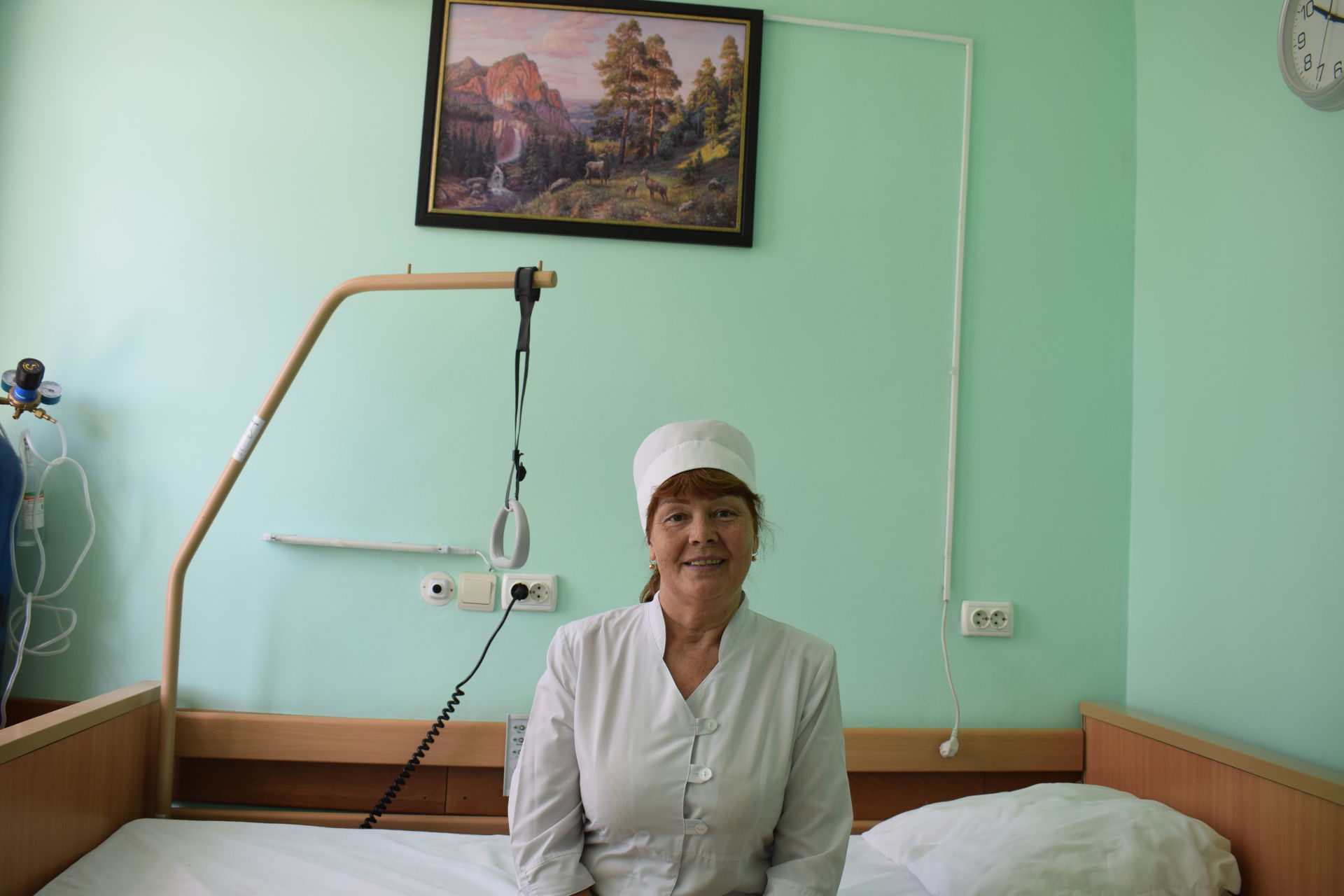 Бугульминка семь лет работает в перевязочном кабинете центральной районной больницы