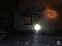 Татарстанец решил отметить пенсию и сгорел вместе с домом