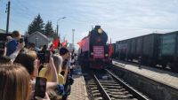 Сегодня в Бугульму прибудет ретро-поезд «Паровоз Победы»
