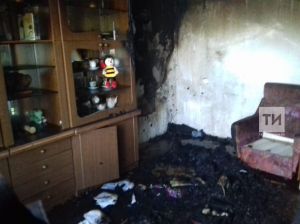 Бугульминец задержан по подозрению в убийстве и поджоге квартиры в РБ
