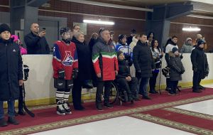 В Бугульме появилась хоккейная команда для особенных детей