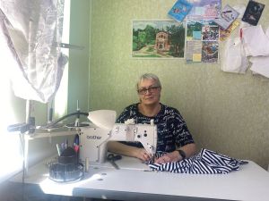 Бугульминка Марина Колесник 28 лет работает швеей в театре Баталова