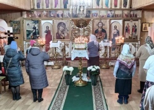 В храме села Малая Бугульма встретили престольный праздник