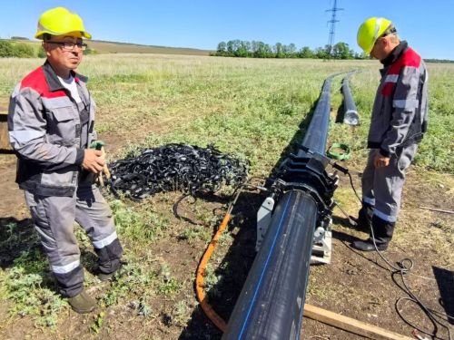 В Бугульминском районе обновляют водопроводные сети