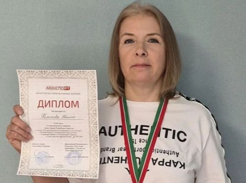 Бугульминка стала призером республиканской Спартакиады пенсионеров
