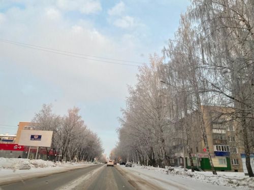 Сегодня в отдельных районах Бугульмы туман