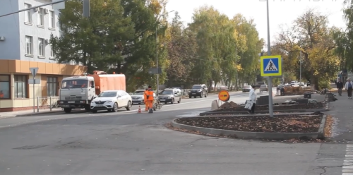 В Бугульме завершается ремонт дорожного полотна на центральных улицах