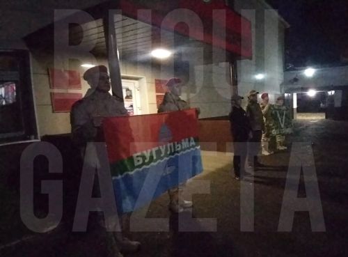 Состоялась очередная отправка контрактников из Бугульмы