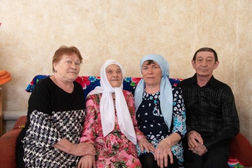 Столетняя жительница Бугульминского района рассказала о своем главном богатстве – большой семье