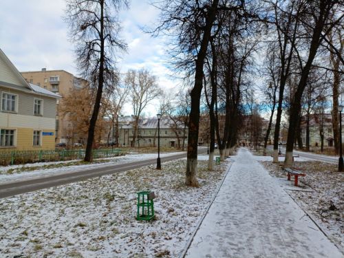 В Бугульме 12 ноября облачно с прояснениями