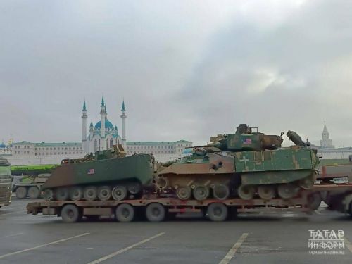 Завтра, 13 ноября, в Казани будет открыта выставка трофейной техники НАТО
