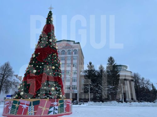 В Бугульме перекроют дороги в связи с открытием главной ёлки
