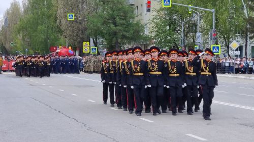 В Бугульме провели парад в честь 79-й годовщины Великой Победы