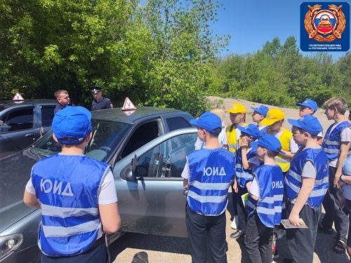 Бугульминские школьники побывали с экскурсией в ГАИ